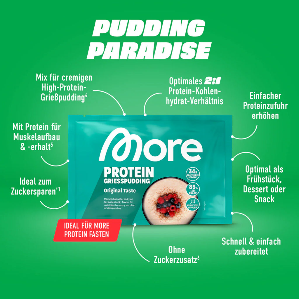 More Protein Grießpudding